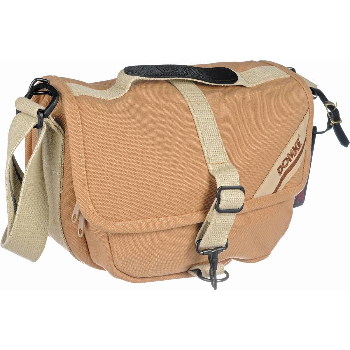 Front. Domke - Domke F-10 JD Medium Shoulder Bag, Sand - Canvas.