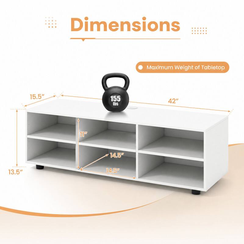 Dimensions
Maximum Weight of Tabletop
15.5"
42"
11"
13.5"
14.5"
14.5"
