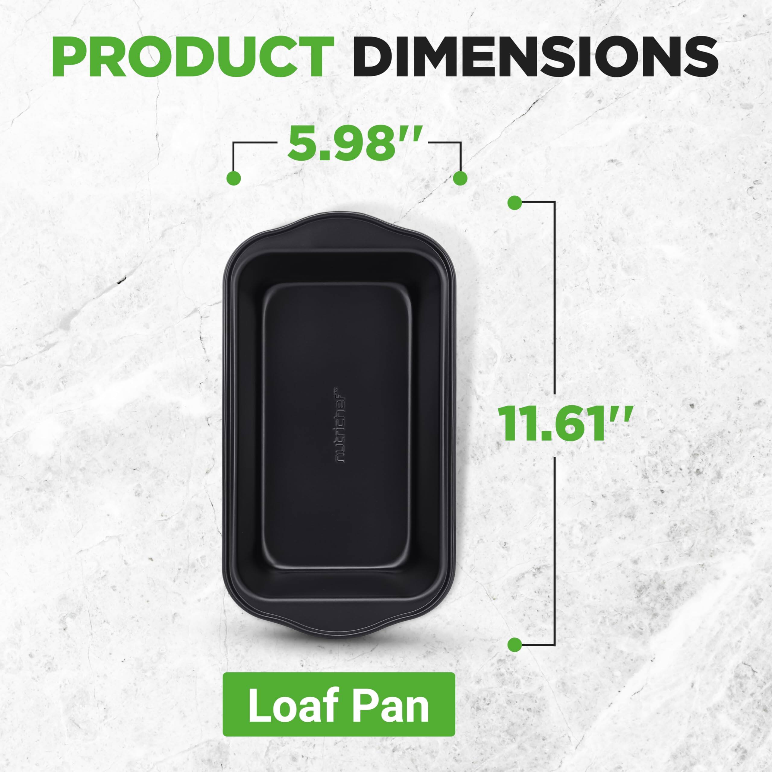 PRODUCT DIMENSIONS

5.98" x 11.61" Loaf Pan