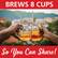 BREWS 8 CUPS
So You Can Share!