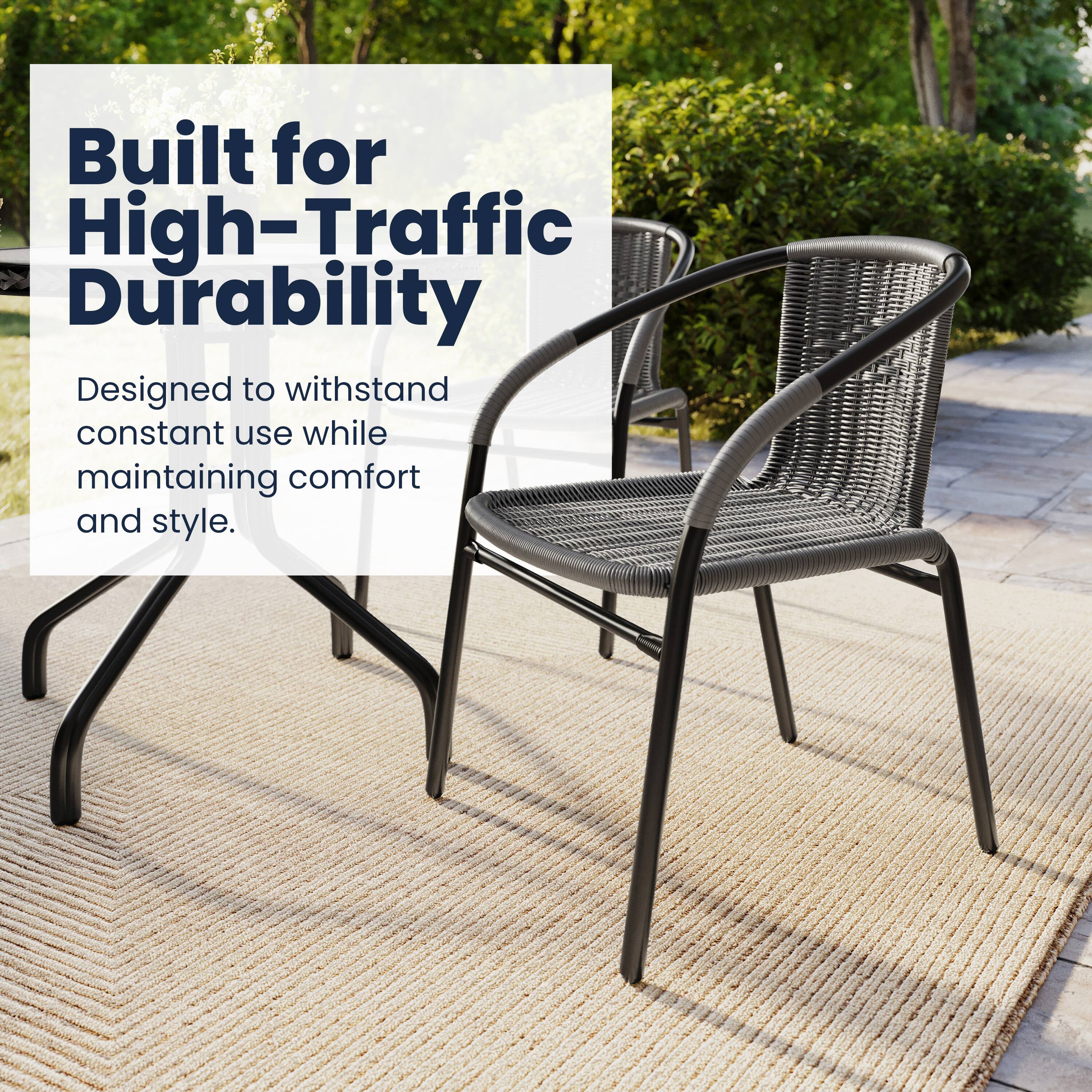 Built for High-Traffic Durability  
Designed to withstand constant use while maintaining comfort and style.