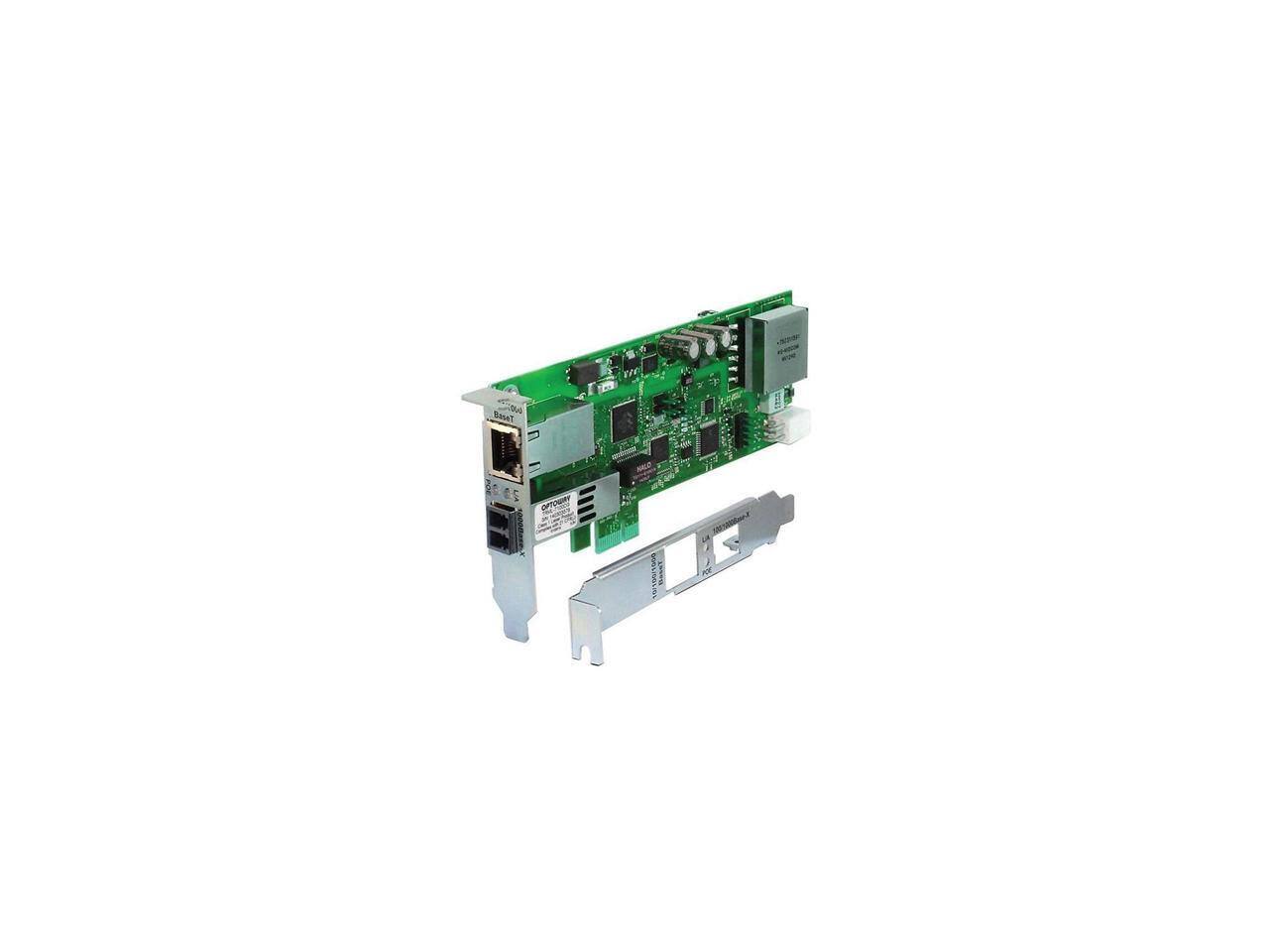 Alt View 10. Transition Networks - Transition Networks N-GXE-POE-LC-01 Gigabit Ethernet Card.