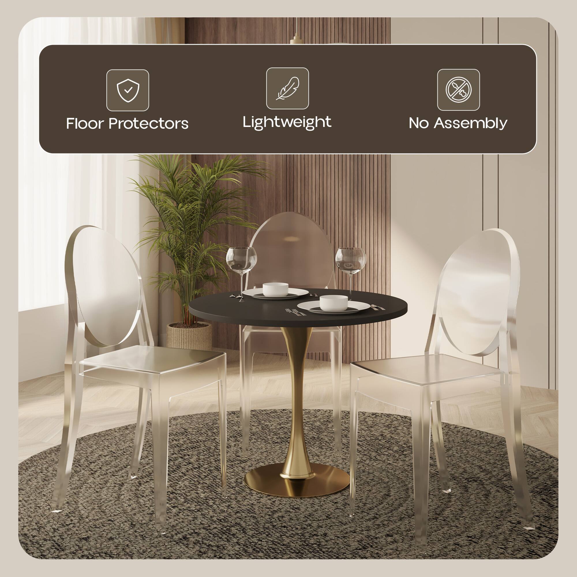 Floor Protectors Lightweight No Assembly