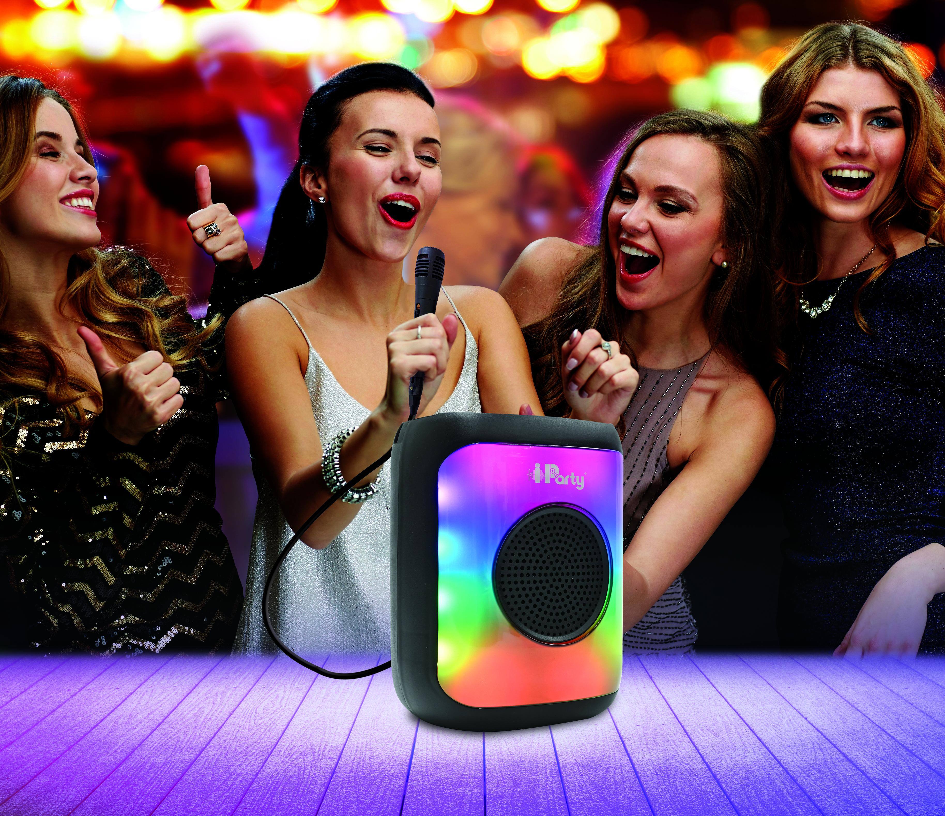 Alt View 9. Lexibook - Small Size Flame Bluetooth Speaker with Mic.