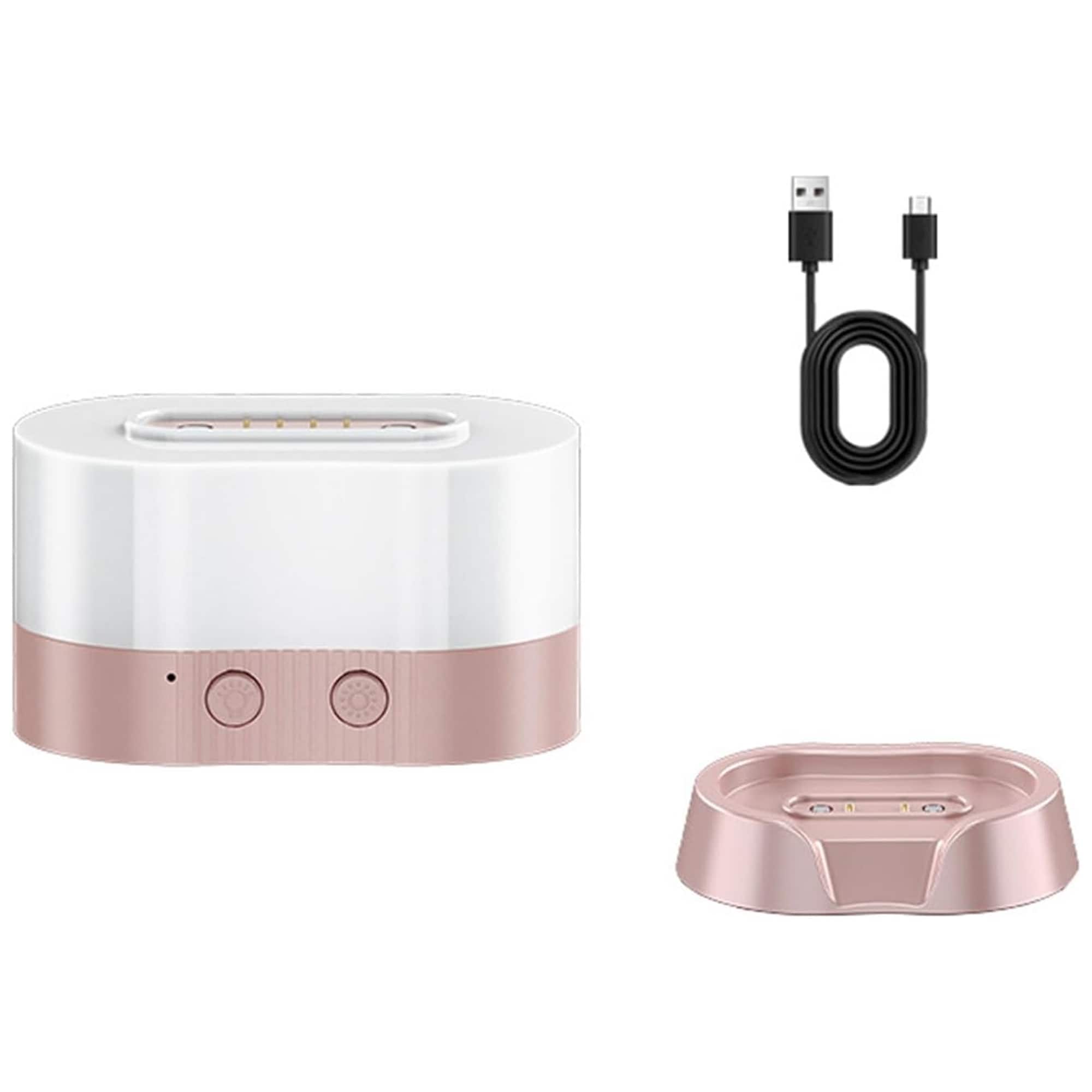 YONWAY - Magnetic RGB Ambient Lamp, USB Rechargeable Night Light, Portable Decorative Light for Home Bar, Coffee, Camp (1PCS)