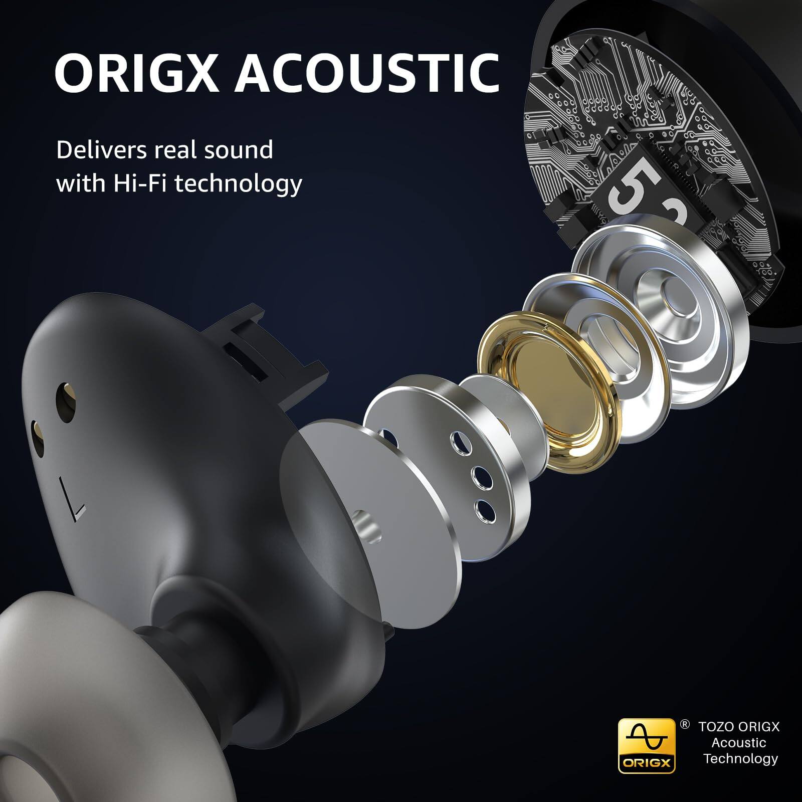 ORIGX ACOUSTIC, Delivers real sound with Hi-Fi technology, TOZO ORIGX Acoustic Technology