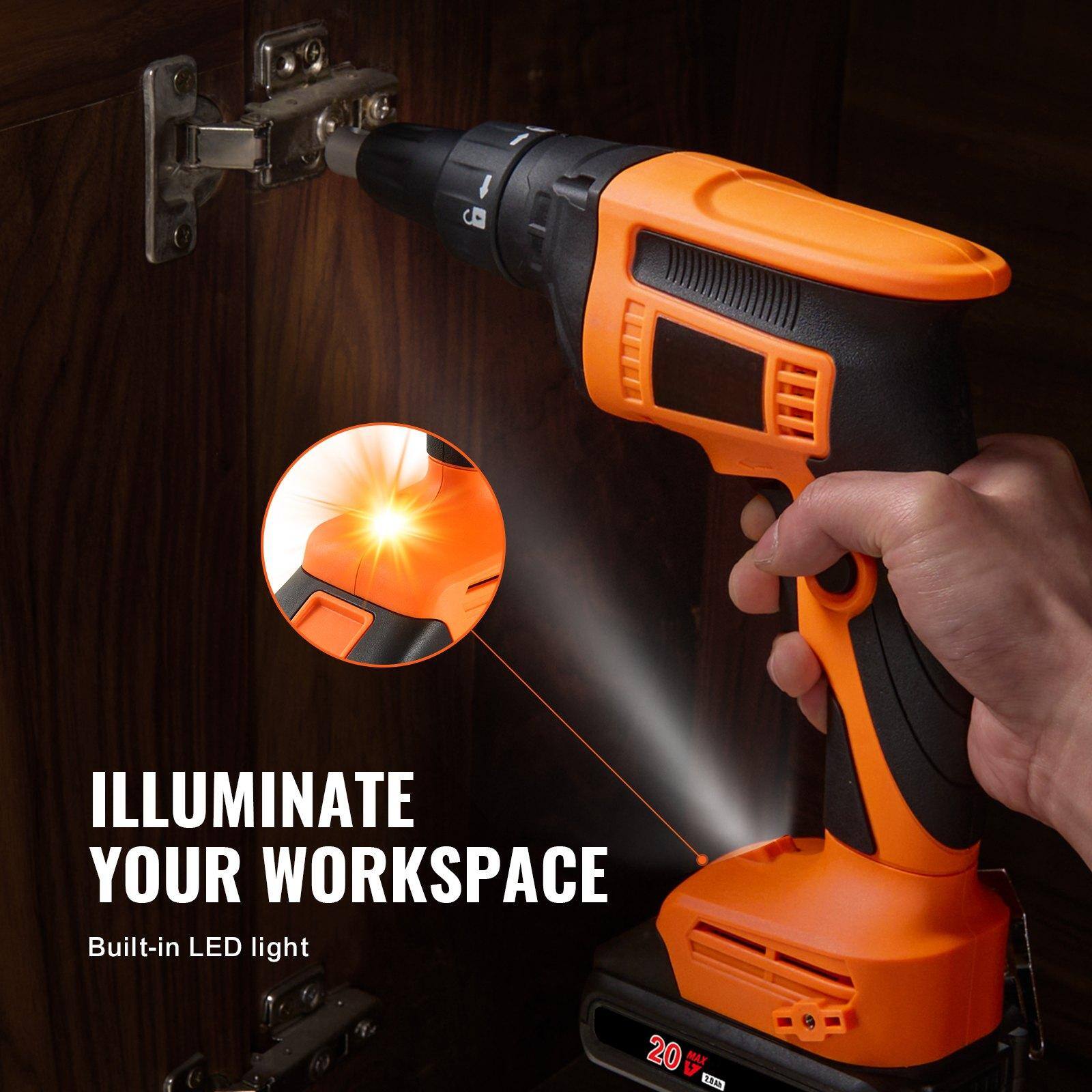 ILLUMINATE YOUR WORKSPACE  
Built-in LED light