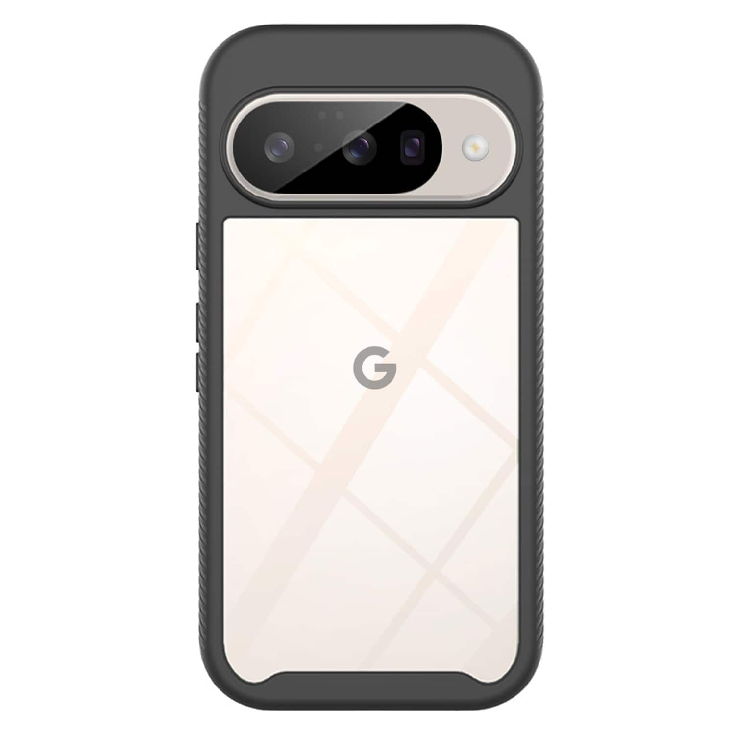 Front. SaharaCase - Raider Series Grip Case for Google Pixel 10 & Pixel 10 Pro - Scorpion - Black.