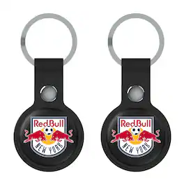 Keyscaper - New York Red Bulls New York Red Bulls Two-Pack Insignia AirTag Holders - No Size - Black