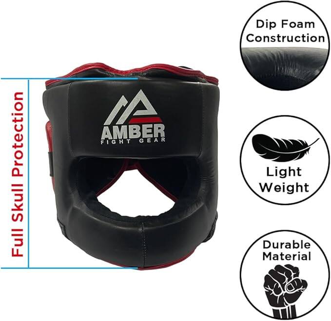 - Full Skull Protection
- Dip Foam Construction
- Light Weight
- Durable Material