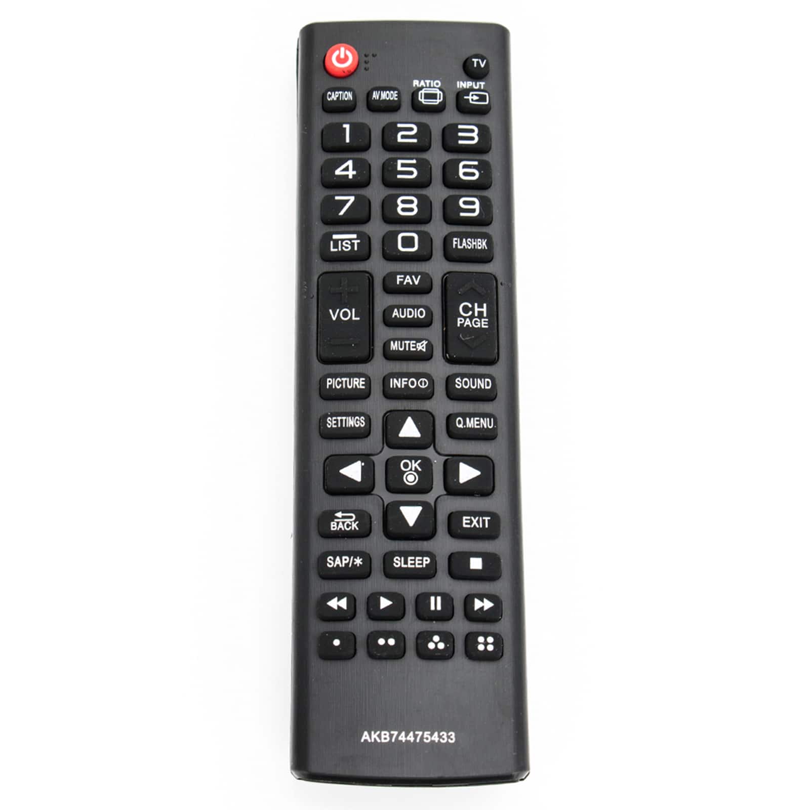 ALLIMITY - Replacement Remote Control AKB74475433 AGF76631028 AKB73975711, Fit for LG Television AKB73975711 AKB73575722 AKB7447545 - Black price history on PriceWatchPro