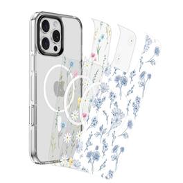 SaharaCase - Inspire Series Case with Swappable Design - iPhone 16 Pro - Floral