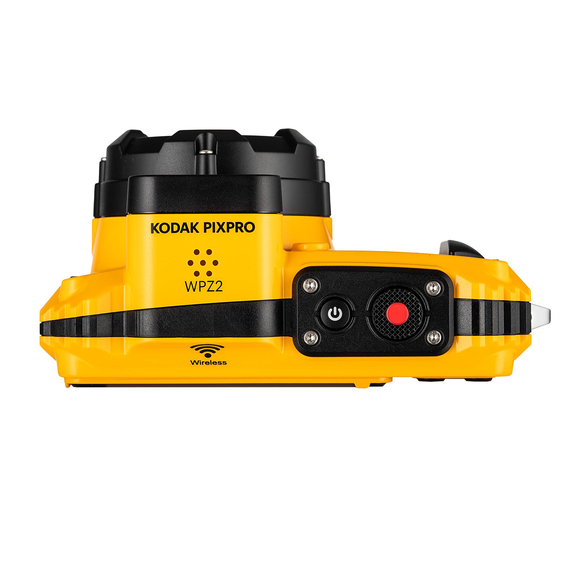 Kodak Pixpro WPZ2 Digital Camera in Yellow (WPZ2YL) Bundle with