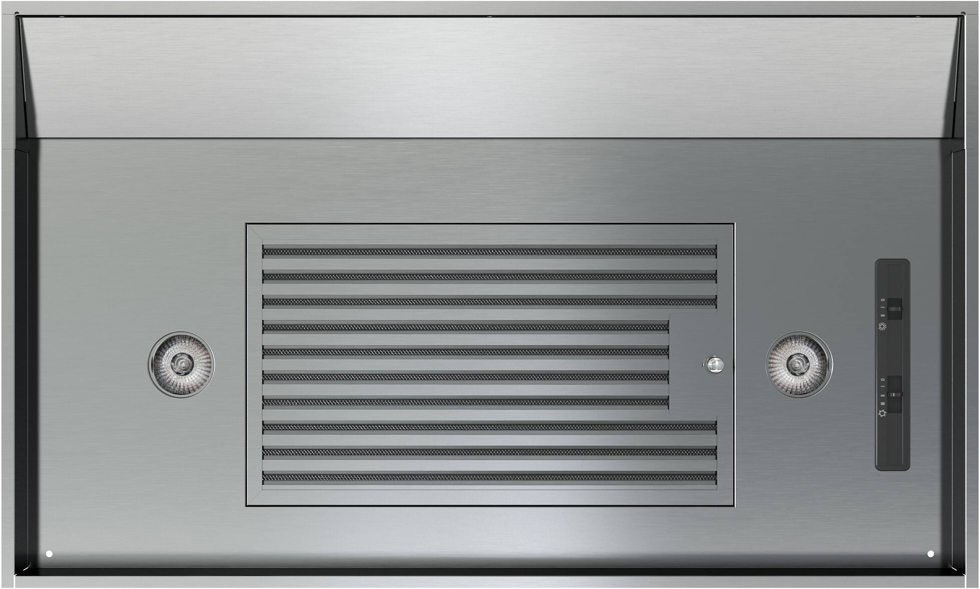 Front. Zephyr - Vortex 28 in. 390 CFM Insert Range Hood with Halogen Lighting in Stainless Steel - Stainless Steel.