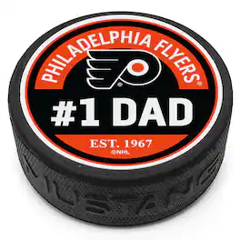 Mustang Drinkware - Philadelphia Flyers #1 Dad Puck - Multicolor