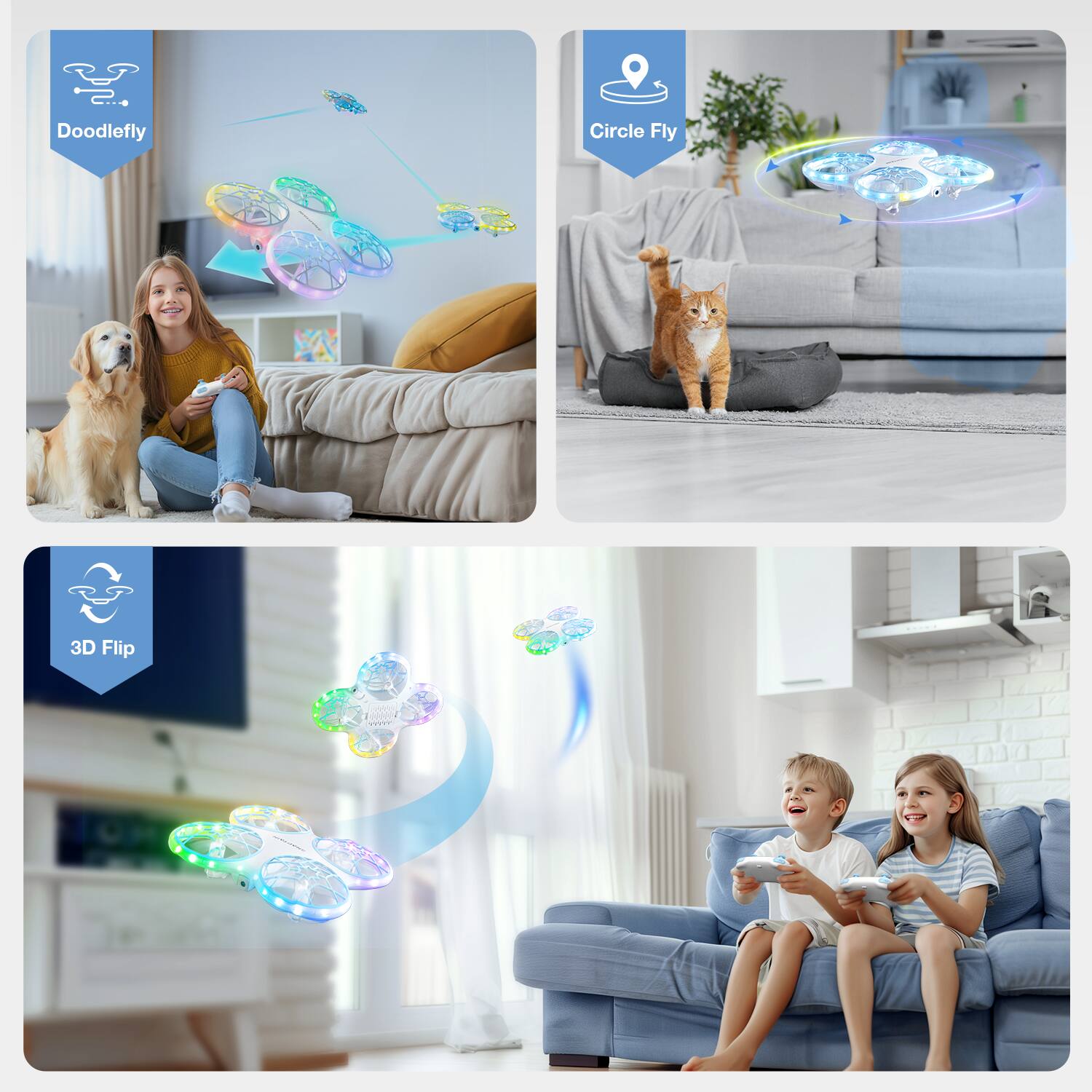 Doodlefly  
Circle Fly  
3D Flip