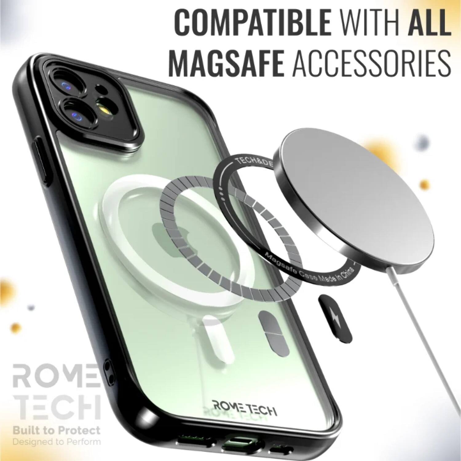 COMPATIBLE WITH ALL MAGSAFE ACCESSORIES

TECH&DE Magsafe C8so China Made in

ROVE TECH

Built to Protect
Designed to Perform