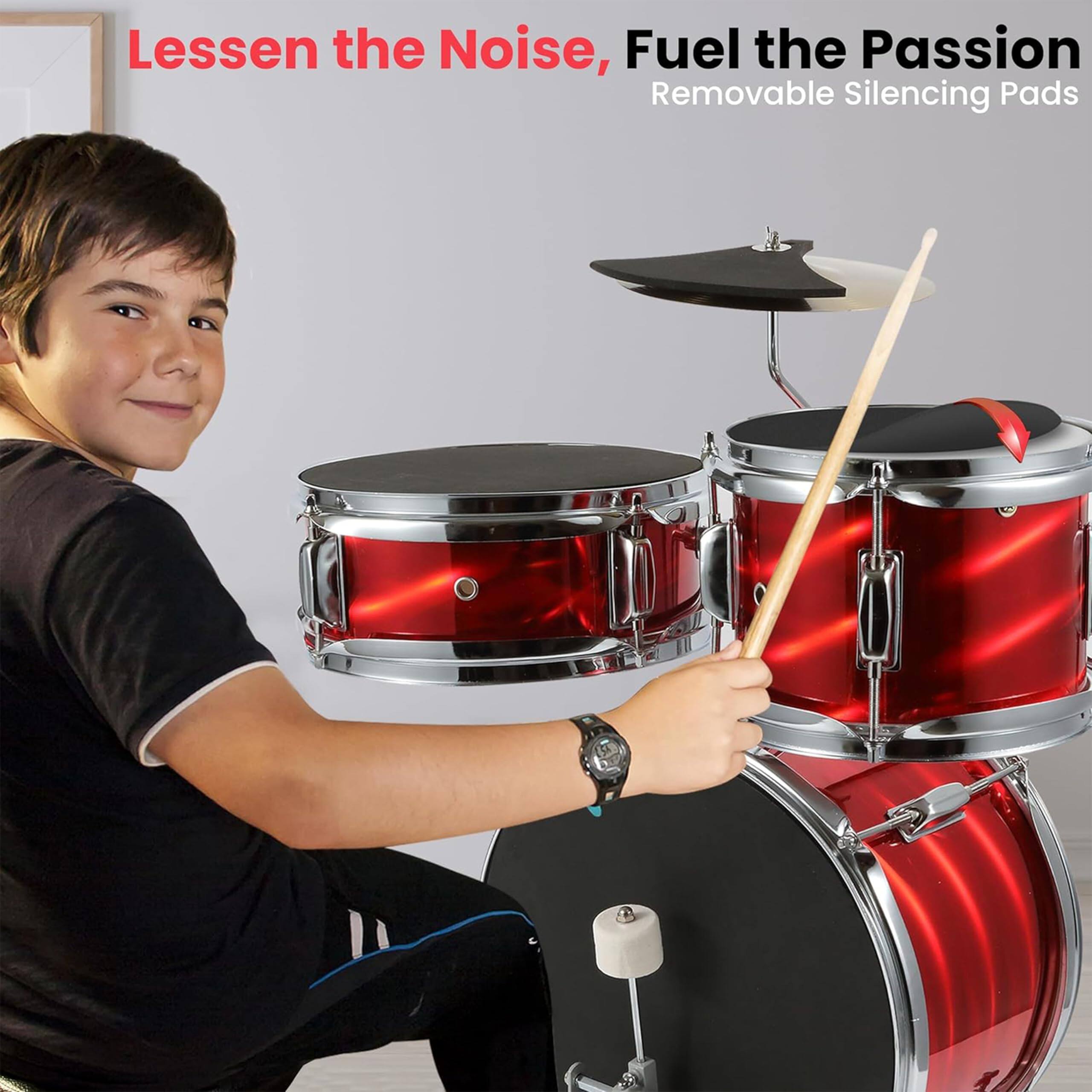 Lessen the Noise, Fuel the Passion  
Removable Silencing Pads