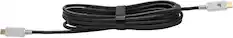Front. PowerA - PowerA USB-C to USB-C 10 ft. Cable for PlayStation5 - Black.