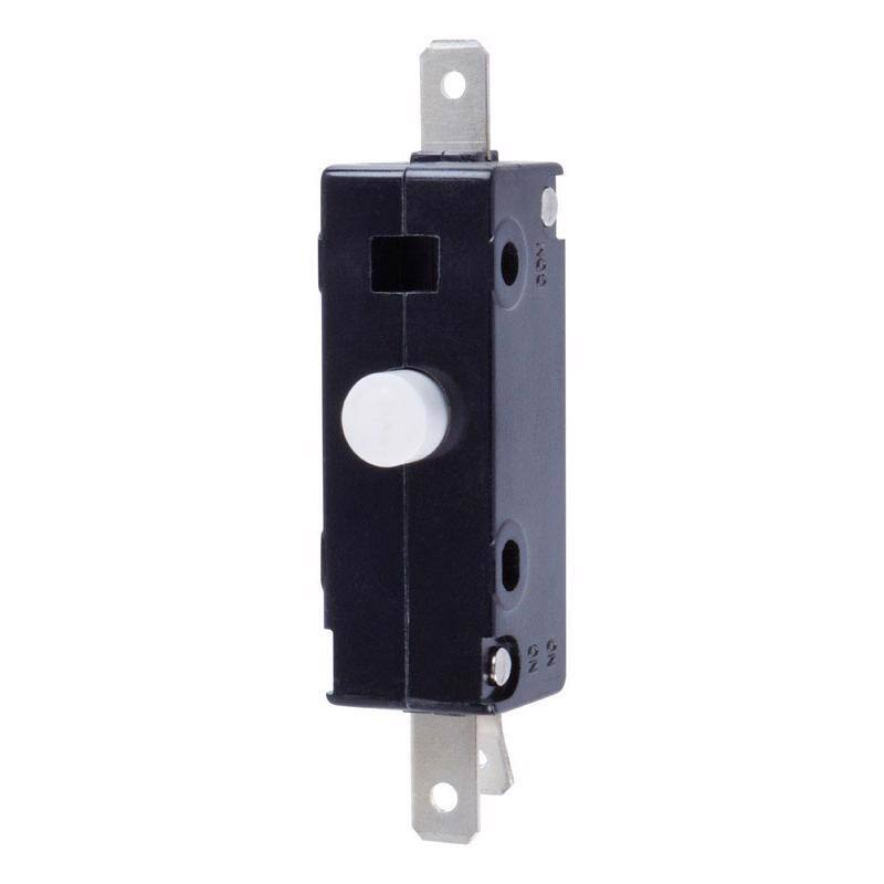 Angle. Jandorf - Jandorf 18 amps Single Pole Momentary Appliance Switch Black/Silver 1 pk - Black/Silver.