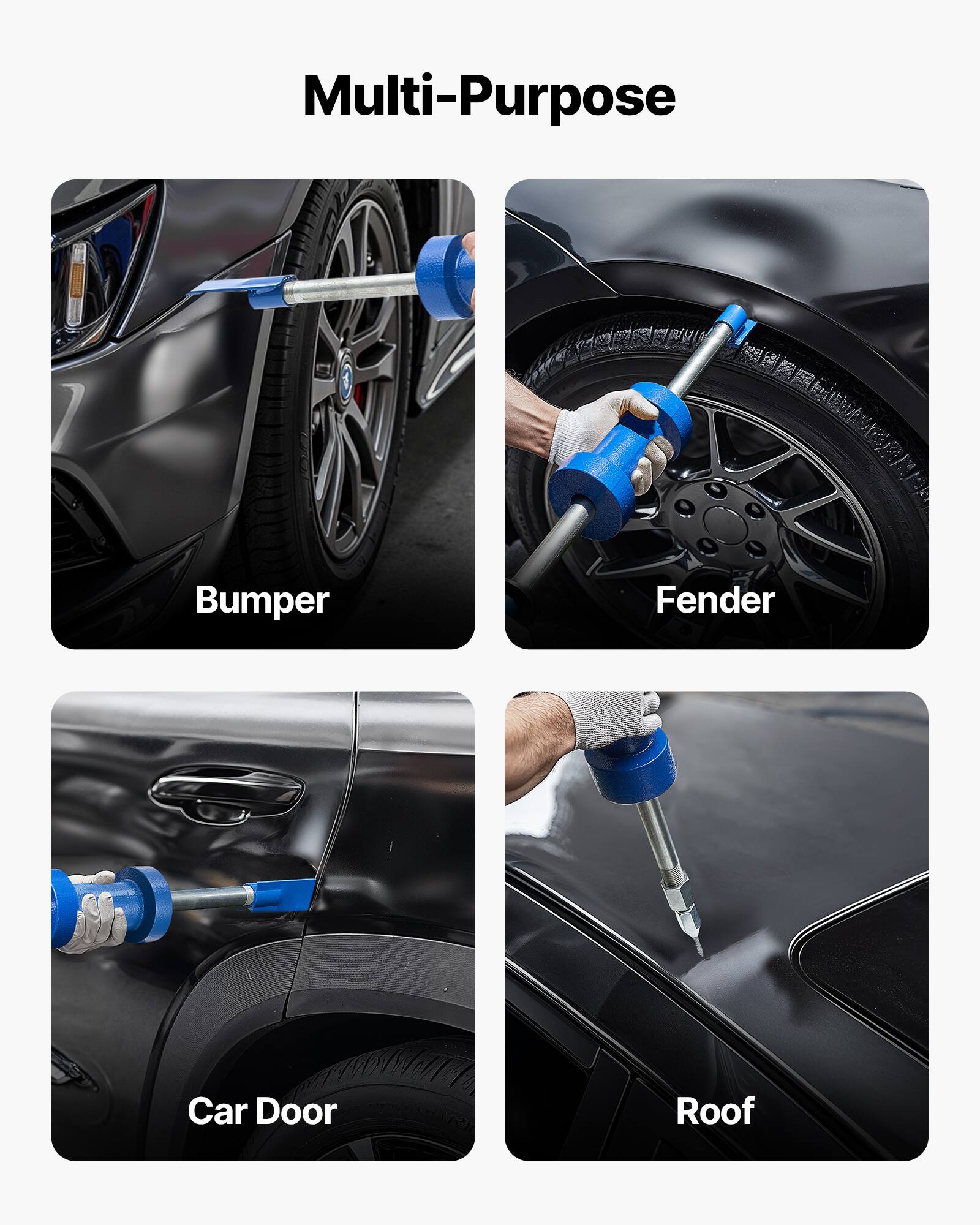 Multi-Purpose Bumper Fender Car Door Roof