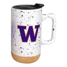 Indigo Falls - Washington Huskies 18oz. Speckle Cork Mug - Multicolor