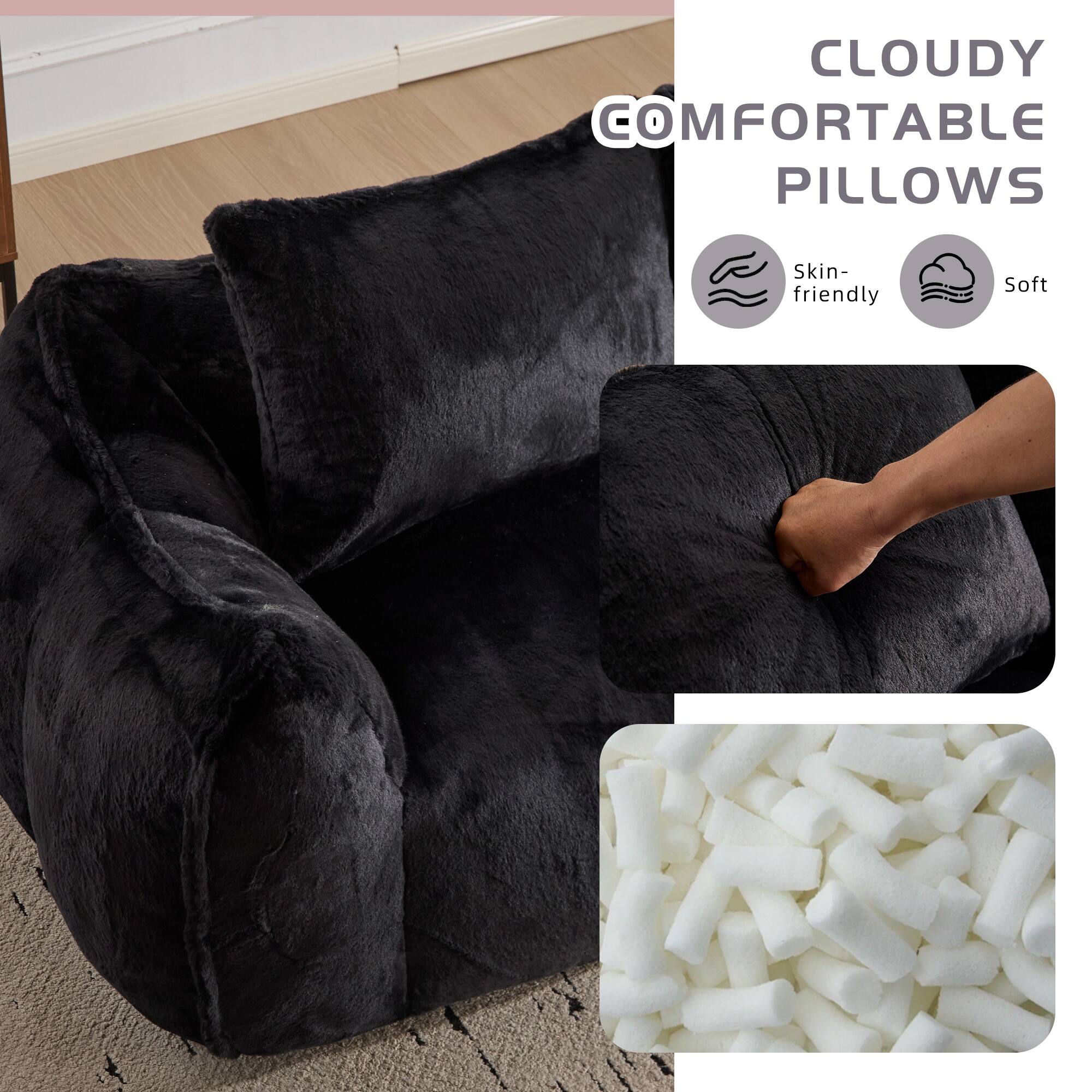 CLOUDY COMFORTABLE PILLOWS  
Skin-friendly  
Soft