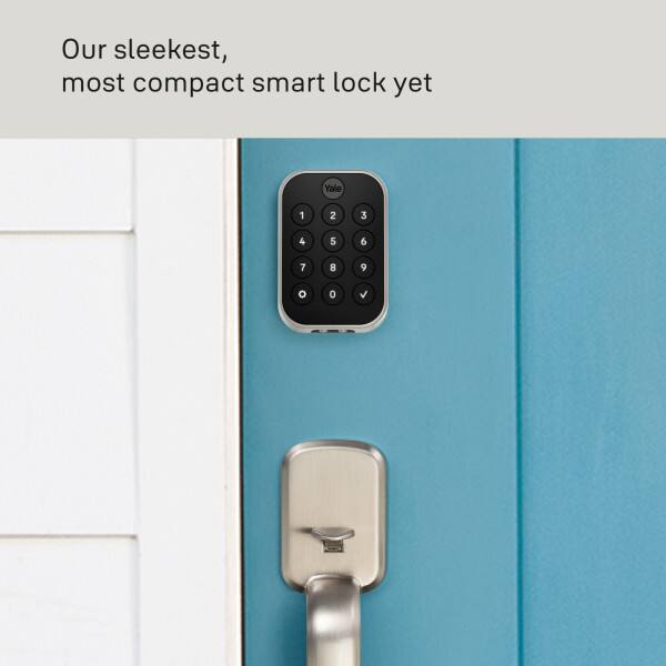Our sleekest, most compact smart lock yet