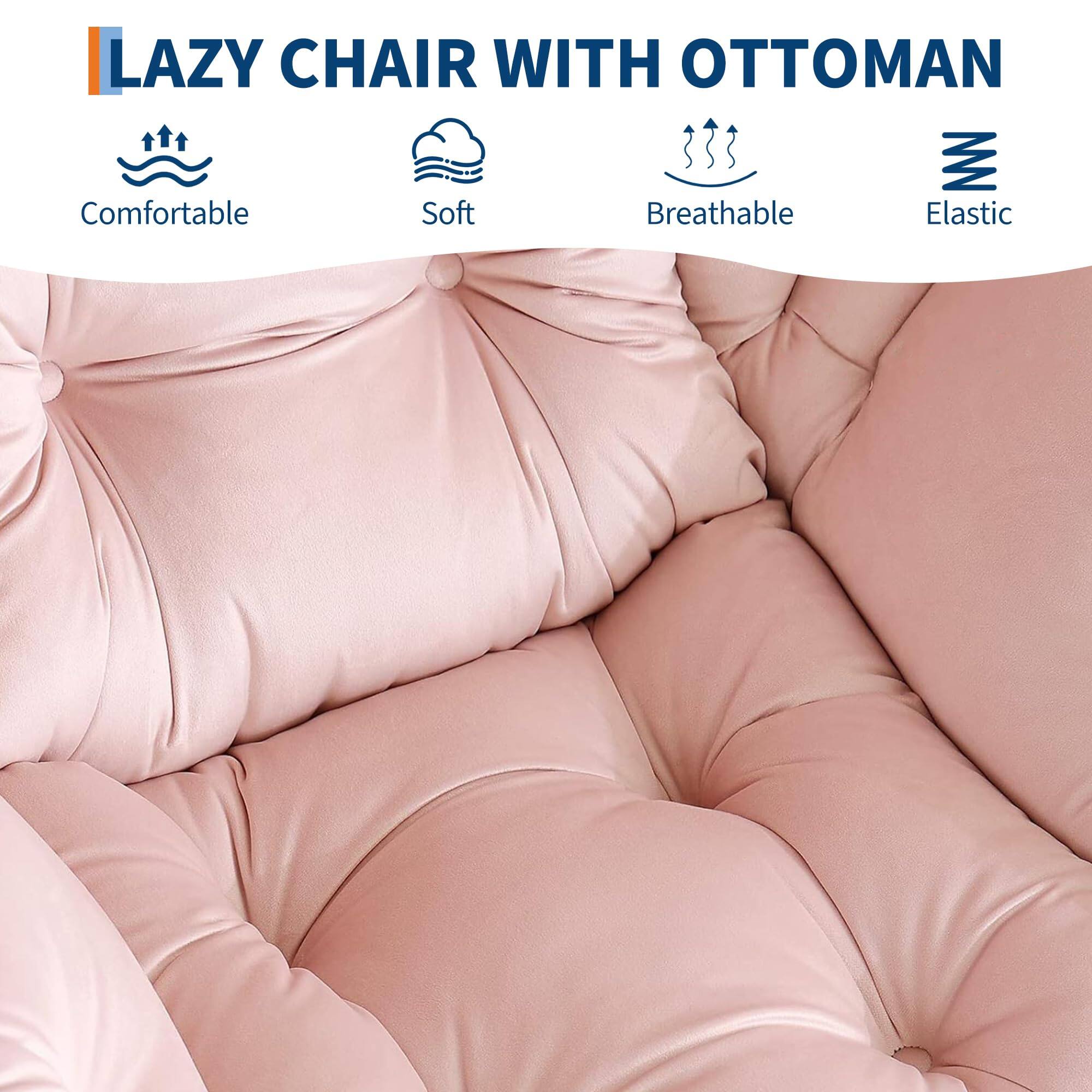 LAZY CHAIR WITH OTTOMAN

- Comfortable
- Soft
- Breathable
- Elastic