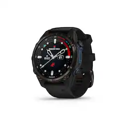 Garmin - Descent Mk3i GPS Dive Smartwatch – 43 mm Fiber-reinforced polymer - Carbon Gray DLC Titanium with Black Silicone Band - (2023)