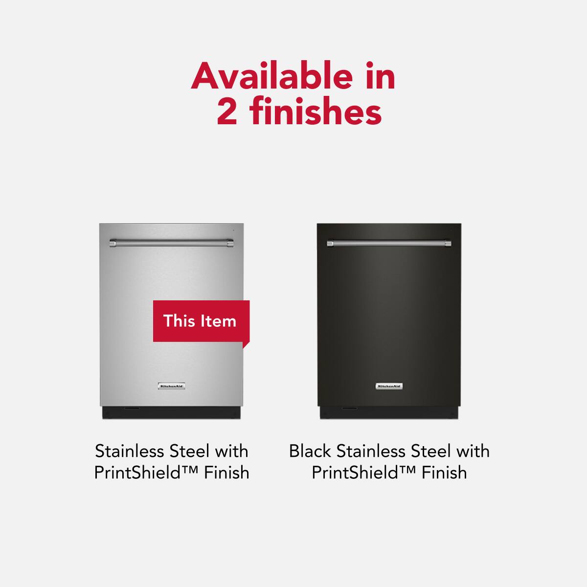 Available in 2 finishes

This Item

Stainless Steel with PrintShield™ Finish

Black Stainless Steel with PrintShield™ Finish