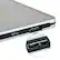 Alt View 2. Topteng - Super Slim External Blu-ray Burner - 4K USB 3.0 Portable BD/DVD/CD Writer, 6X Speed,Plug & Play for Mac & Windows Laptop - Silver.