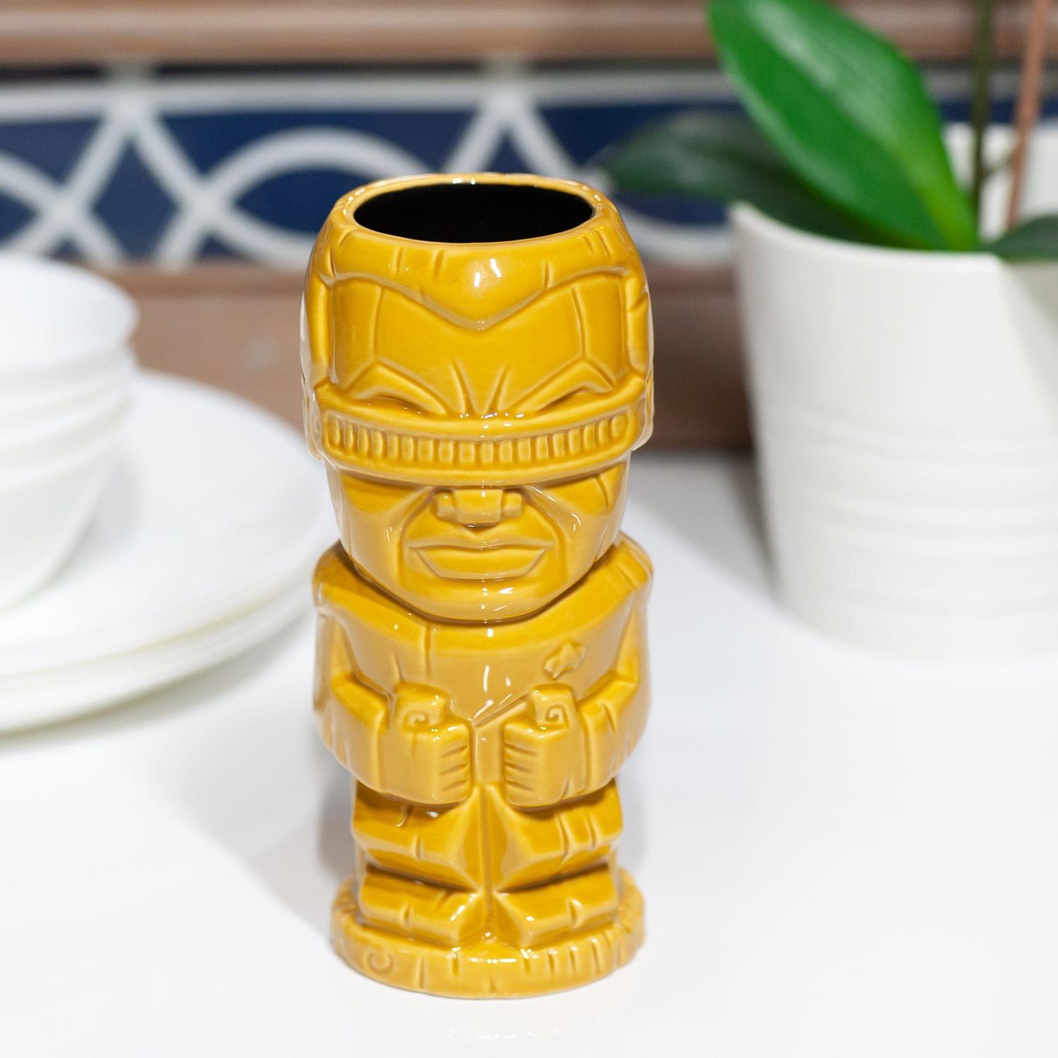 Alt View 4. Star Wars - Geeki Tikis Star Trek: The Next Generation Geordi La Forge Mug | Holds 14 Ounces - Yellow.
