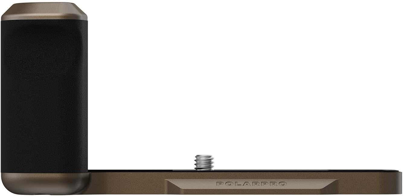 Angle. PolarPro - PolarPro BaseGrip for FUJIFILM X100VI (Bronze).