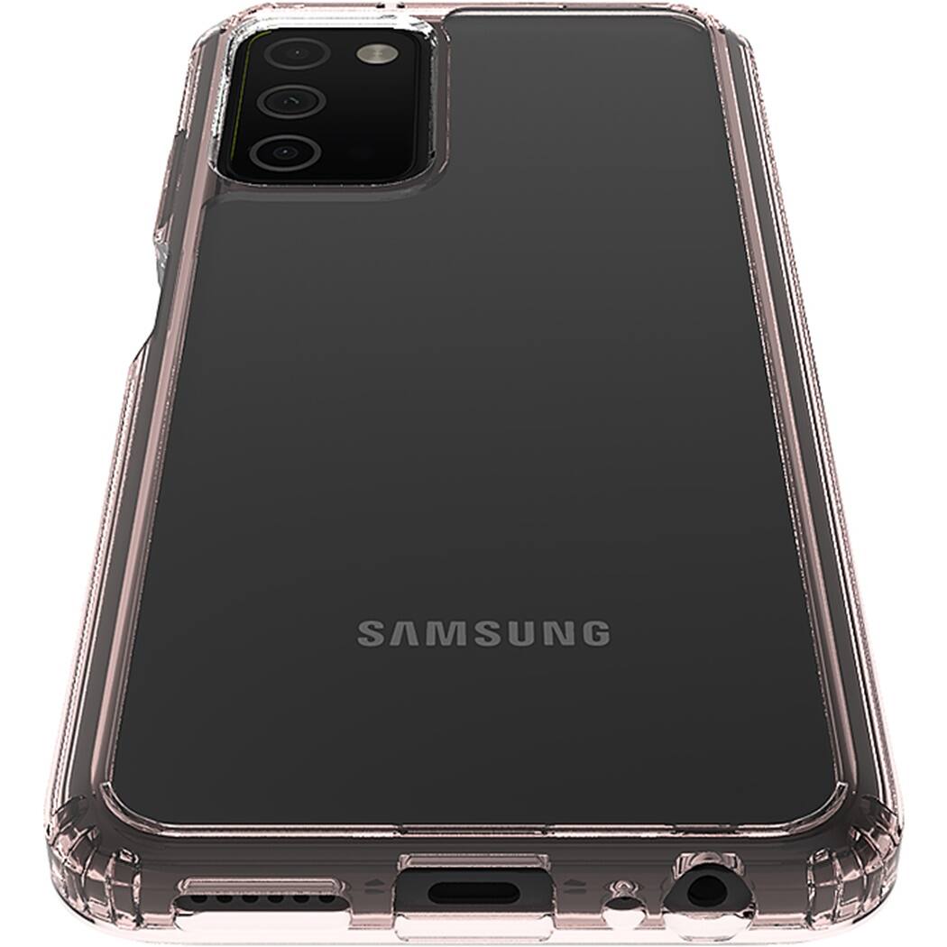 Alt View Zoom 13. SaharaCase - Hybrid-Flex Hard Shell Case for Samsung Galaxy A03 and A03s - Clear/Rose Gold.
