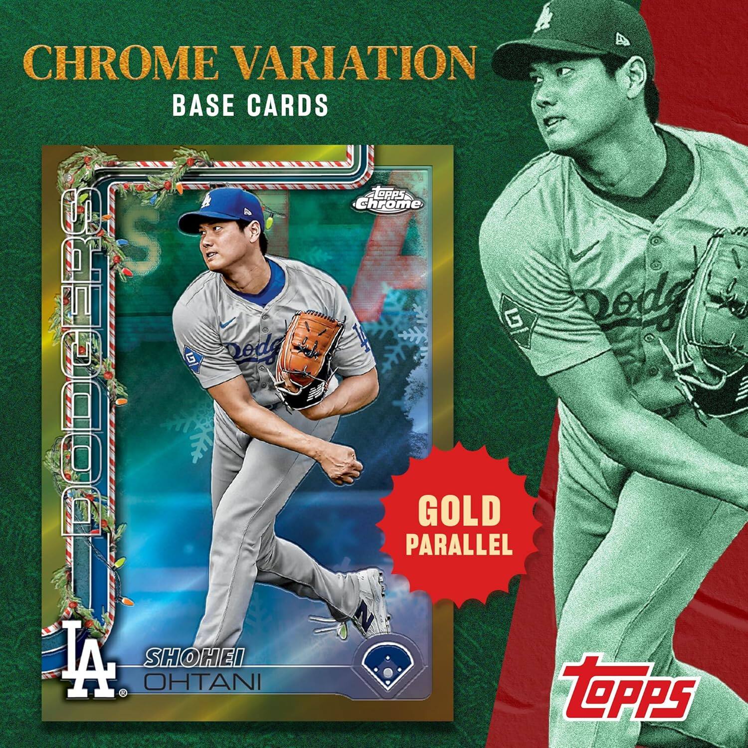 A Chrome Variation Base Cards Topps A Chrome Gold Parallel LA Shohei Ohtani