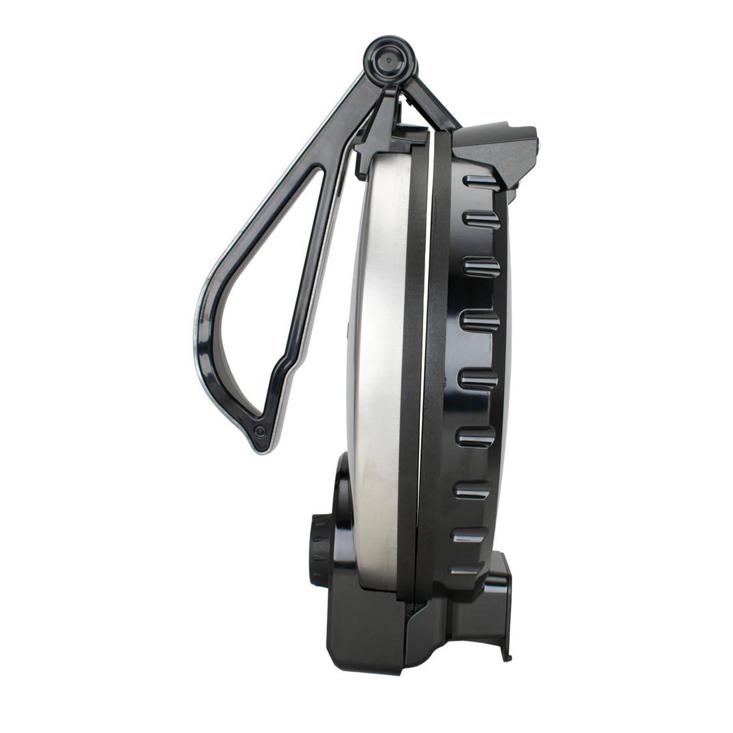 Alt View 7. Brentwood - Brentwood 12 Inch Stainless Steel Nonstick Electric Tortilla Maker - Silver.