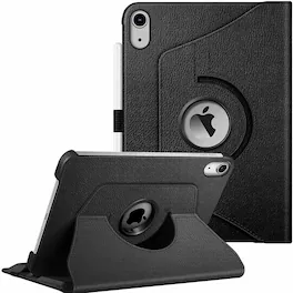 Kitcheniva - Adjustable Rotating Case For iPad Mini 7 A17 Pro 2024 And iPad Mini 6 - Black