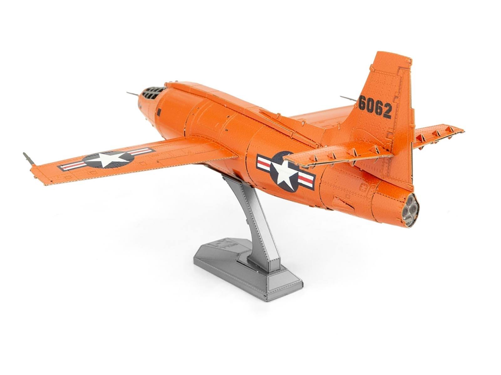 Left. Metal Earth - Model Kit Bell X-1 Aircraft "United States Air Force" (Moderate Difficulty) Steel Model by Metal Earth - Multi.