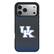 Front. Keyscaper - Kentucky Wildcats Bump Case with 8.2ft Drop Protection - 16 Pro Max - Black.