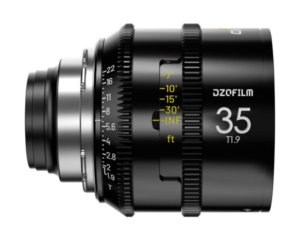DZOFILM  
35mm T1.9  

-22 -16 -11 -8 -5.6 -4 -2.8 -2 -1.9 T  

-7' -10' -15' -30' -INF ft