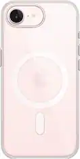 Front. Apple - iPhone 17e Case with MagSafe - Clear.