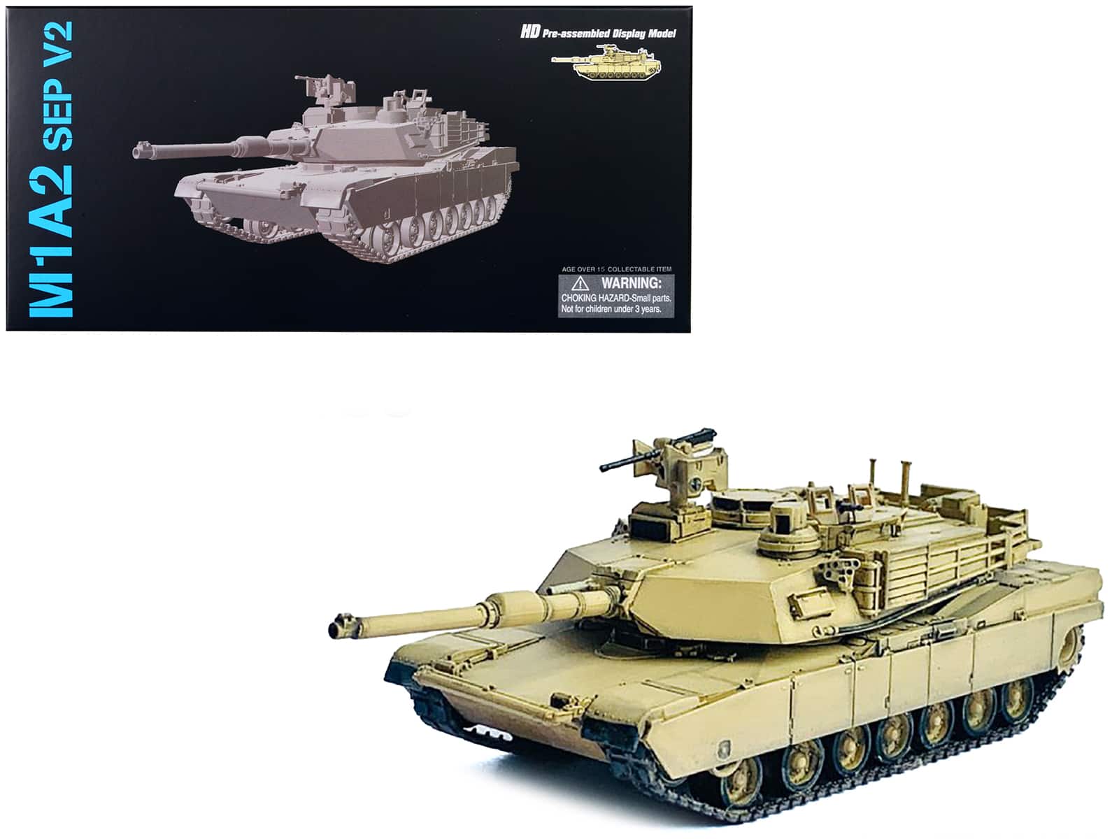 United States M1A2 SEP V2 Tank 1st Cavalry Division Germany NEO Dragon Armor Series 1/72 Plastic Model by Dragon Models - Multi
