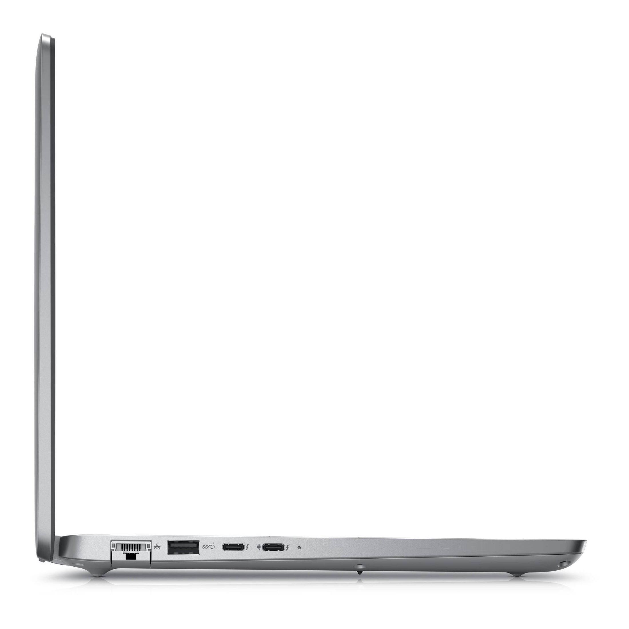 Back. Dell - Dell Latitude 5450 Core Ultra 7-165U 1.7GHz, 32GB, 512GB SSD, 14" FHD Touch, Windows 11 Pro (Refurbished) - Silver.