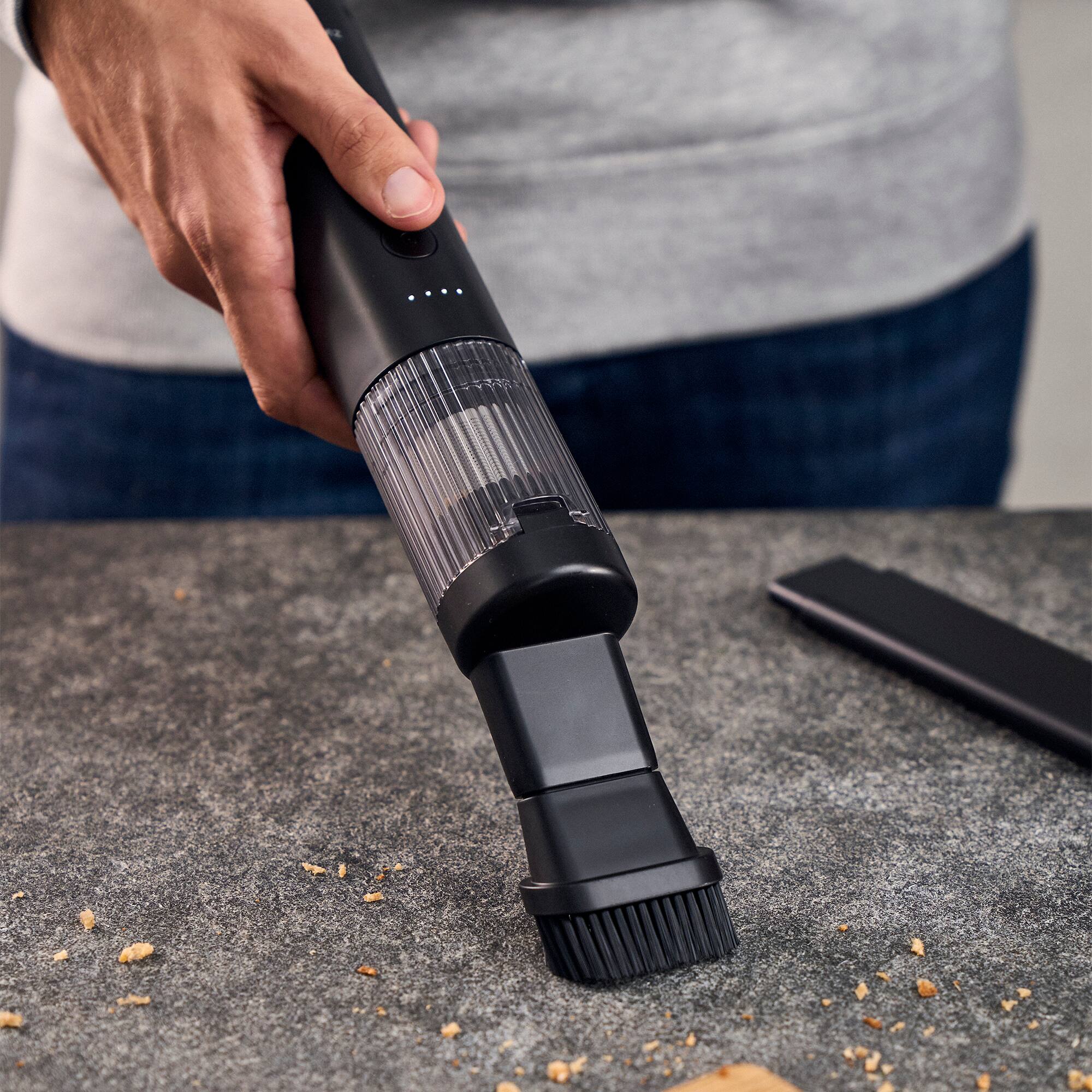 Alt View 5. ZWILLING - ZWILLING Xtend Cordless Hand-Held Vacuum Cleaner (Battery Not Included) - Black.