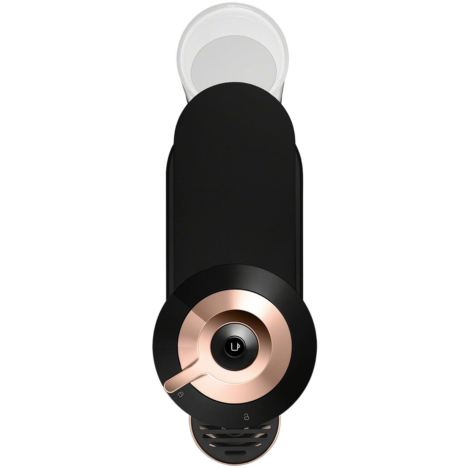 Alt View 13. Nespresso - Vertuo Next Premium Coffee and Espresso Maker in Black Rose Gold - Black Rose Gold.