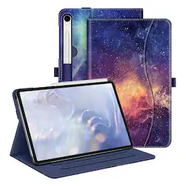 Kitcheniva - Multi-Angle Viewing Stand Case For Samsung Tab S10 Lite/ Tab S10 FE - Galaxy