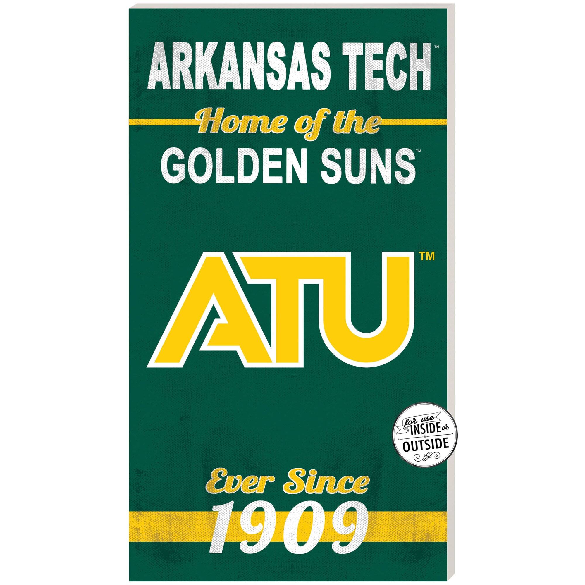 Arkansas Tech Wonder Boys 11'' x 20'' Indoor/Outdoor Home Of The Sign