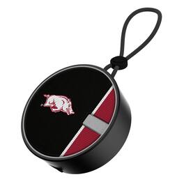 Keyscaper - Arkansas Razorbacks Logo Waterproof Bluetooth Speaker - Multicolor