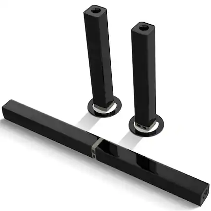Front. PRIMEPLUS - 2-in-1 TV Soundbar, Home Theater Speakers, Sound Bars for TV with ARC/OPT/AUX/Remote Control - Black.